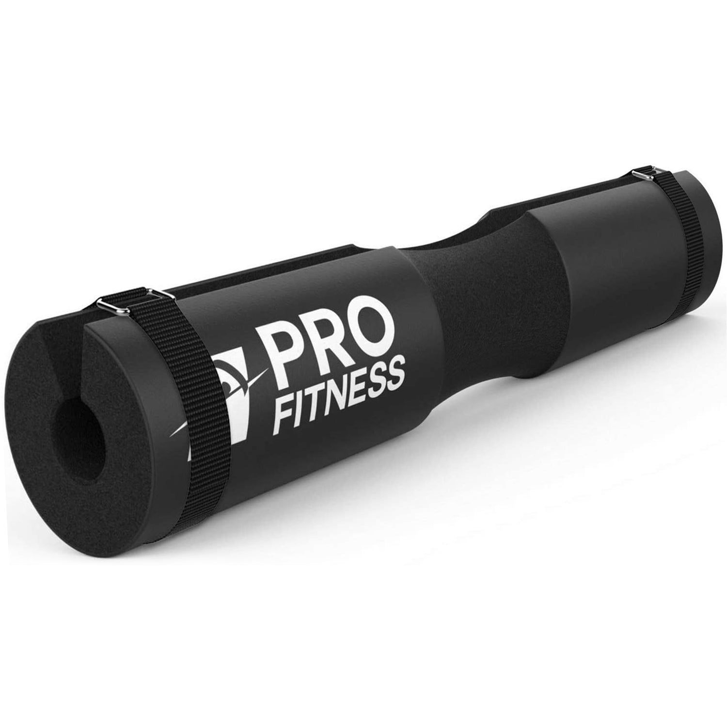 Black leather weightlifting belt with 'PROfitness' logo in front.